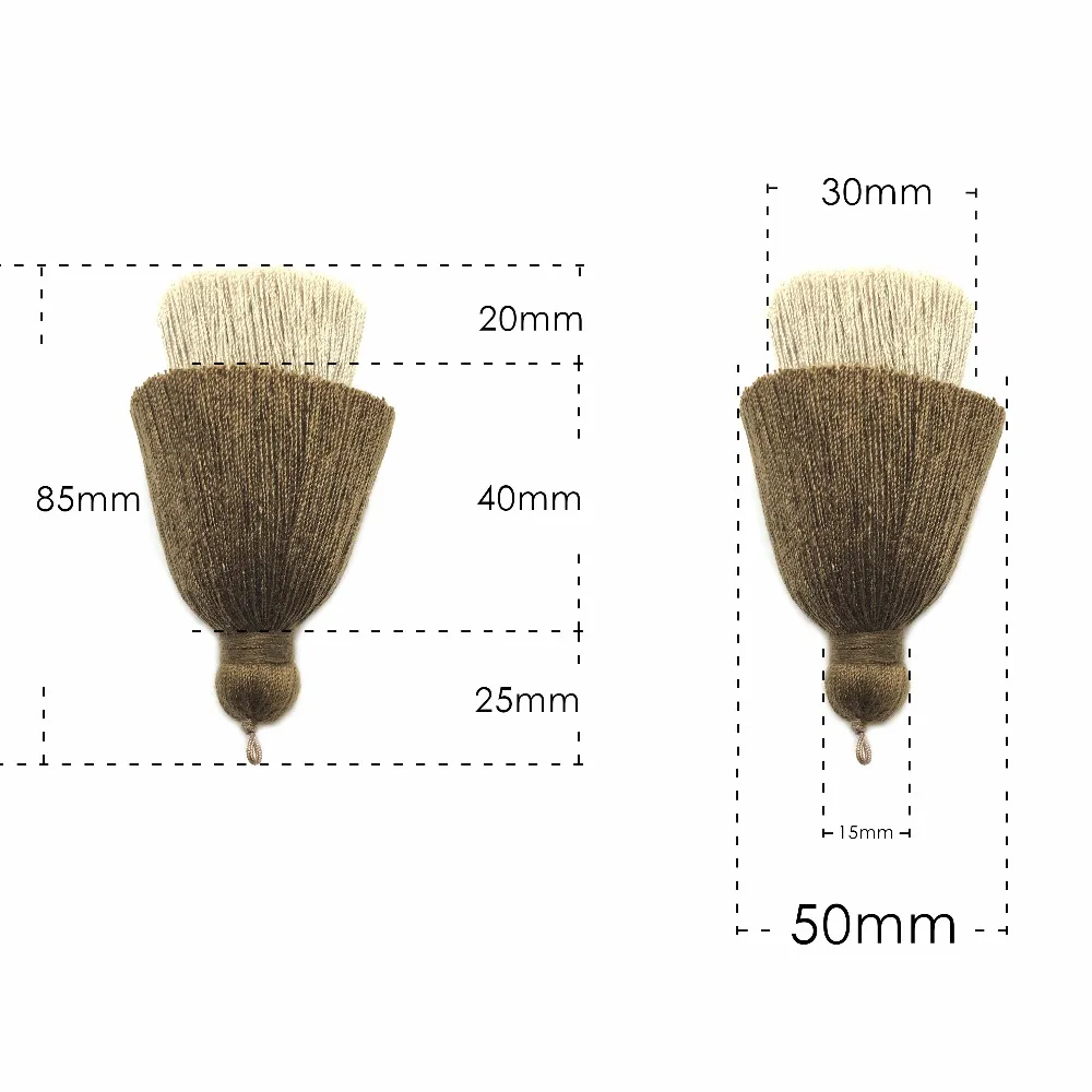 CHENGRUI L135 8 5 см кисточка бахрома хлопковые кисточки diy аксессуары отделка бахромой