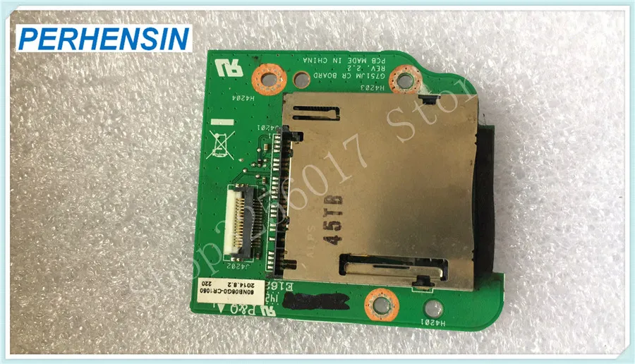 Оригинальный Для ASUS для G751J G751JM SD кард-ридер 60NB06M0CR1050 | Компьютеры и офис