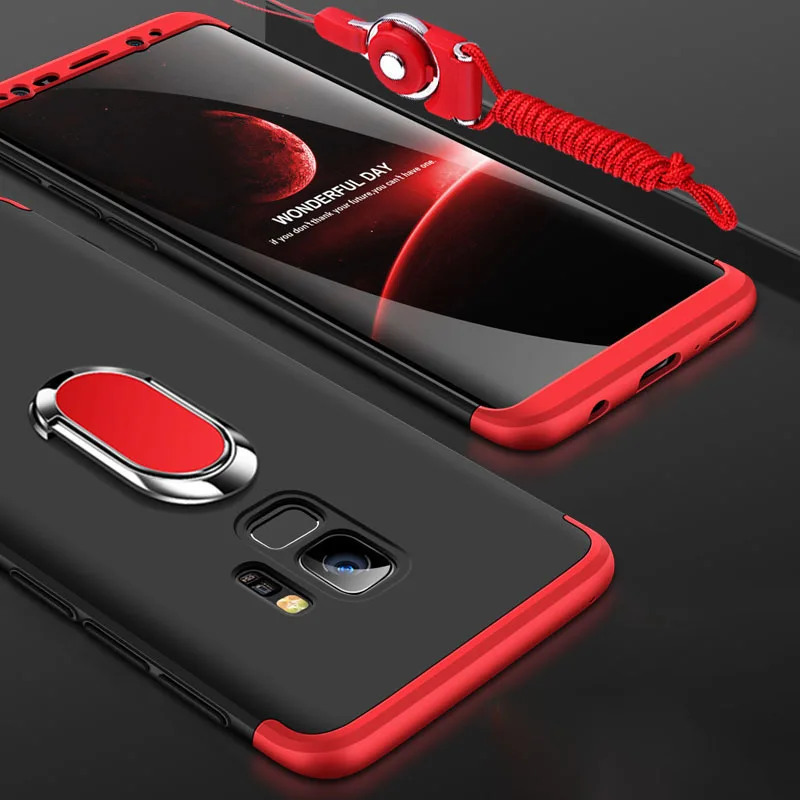 Toraise For Samsung Galaxy S9 Plus Case Car Holder Frosted for S8 S7 edge Phone Cover Note 9 8 A8 | Мобильные телефоны и