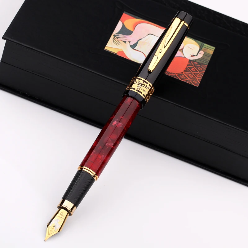 Picasso ps-915 eurasian feelings  symphony PS915  Iridium fountain pen sign pen gift box turquoise marble black ruby red