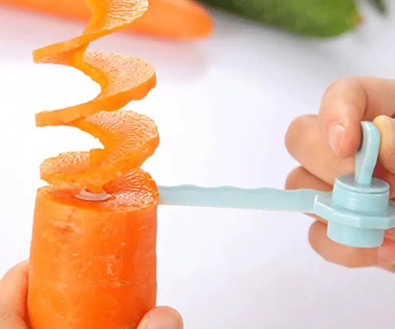 ORGANBOO 1 шт. морковь спиральный измельчитель нож кухонный овощерезка модели картофеля спиральный резак аксессуары для приготовления пищи домашние гаджеты