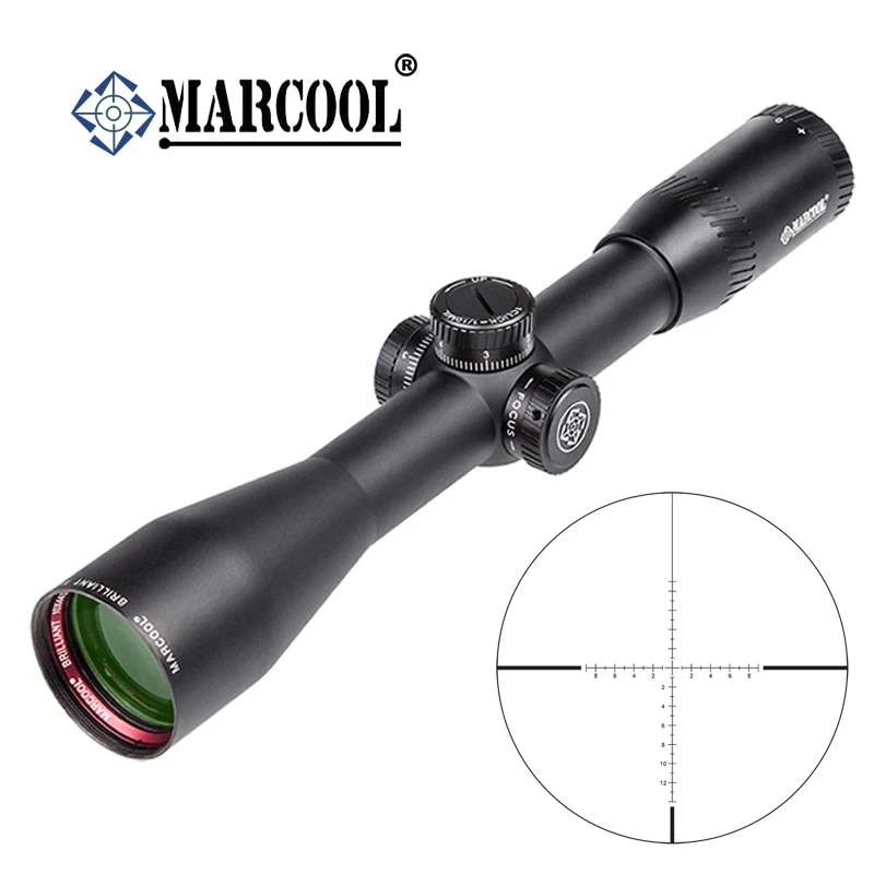 MARCOOL 10X44 SF прицел боковой Параллакс стекло травление вырубка замок охотничий