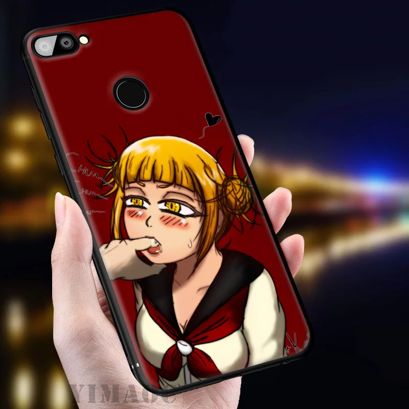 Химико Тога Bnha Waifu мягкий чехол для huawei Honor вид 20 10 8X8 8C 6A 7A 7X 7C Lite рro Y9 Y7 Y6 Prime 2018 2017 |