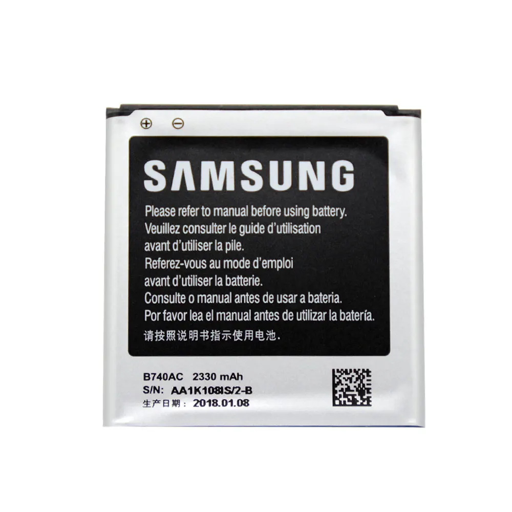 Original B740AE B740AC for Samsung Galaxy S4 Zoom SM-C101 C1010 C105 C105A C105K High Quality Replacement Battery 2330mAh | Мобильные