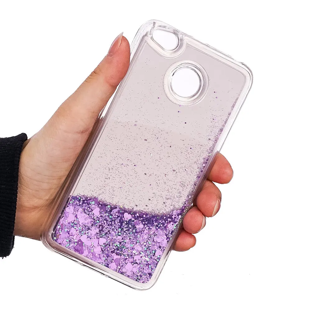 Mirror Flash Star Case for Xiaomi Redmi 4X 4 X Redmi4X Liquid Quicksand Silicone Cover X4 Red mi Phone |