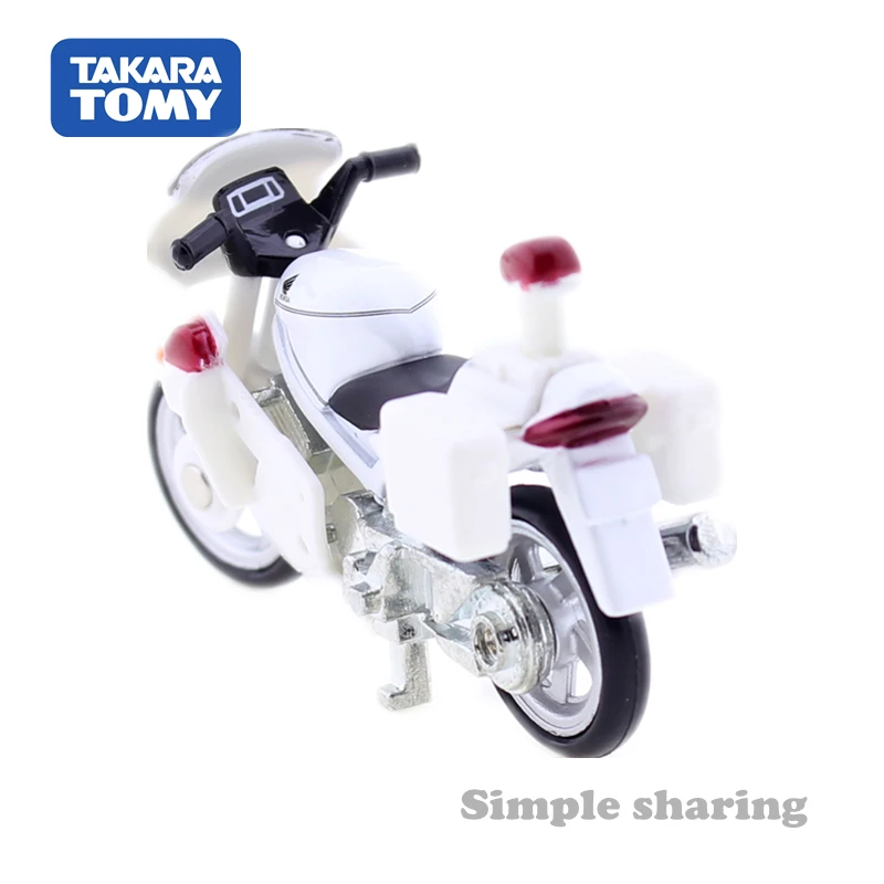 Набор моделей полицейских велосипедов Takara Tomy Tomica No. 04 Honda VFR 1:32 литые миниатюрные