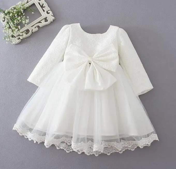 Розовое платье с длинным рукавом для новорожденных девочек пачка принцессы 1 год