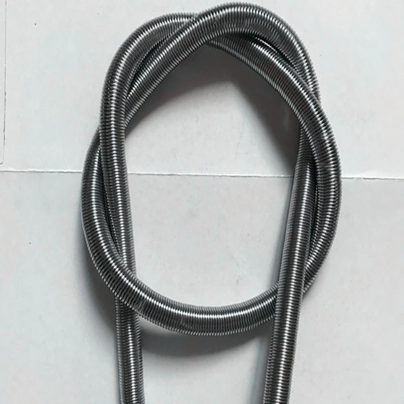 

1pcs 304 stainless steel tension spring long tensile tension wire diameter 2mm protection tube protection length 1000mm spring
