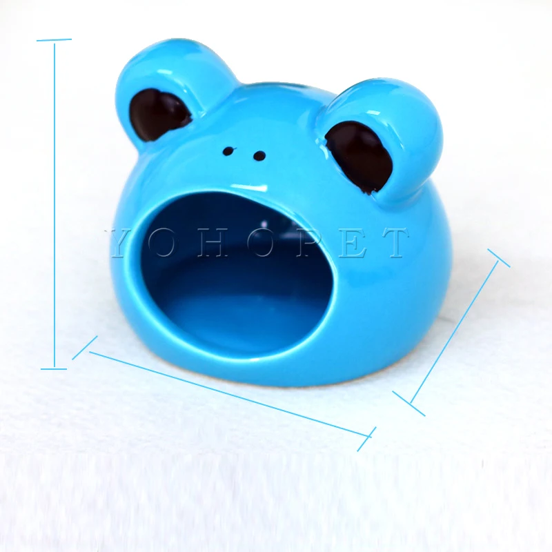 Морская свинка, кровать totoro для хомяка, керамическое спальное гнездо, хомяк в доме, Игрушки для маленьких питомцев, милый мультяшный домик в форме хомяка