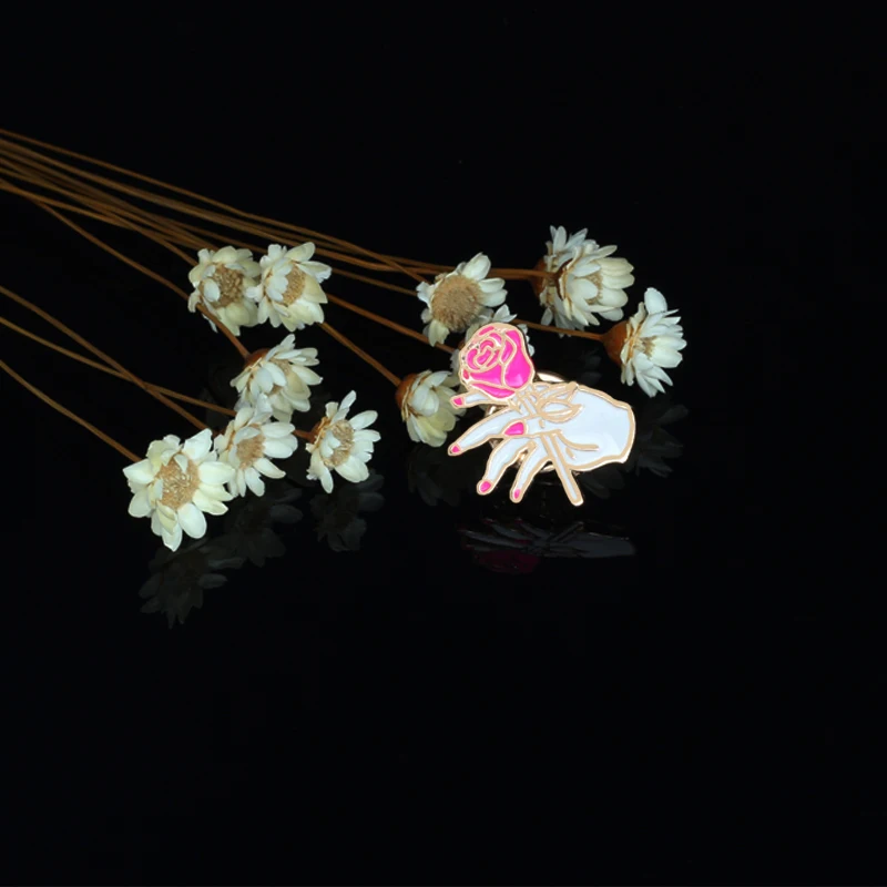 12 стилей модные винтажные металлические булавки и броши на руку эмалированная