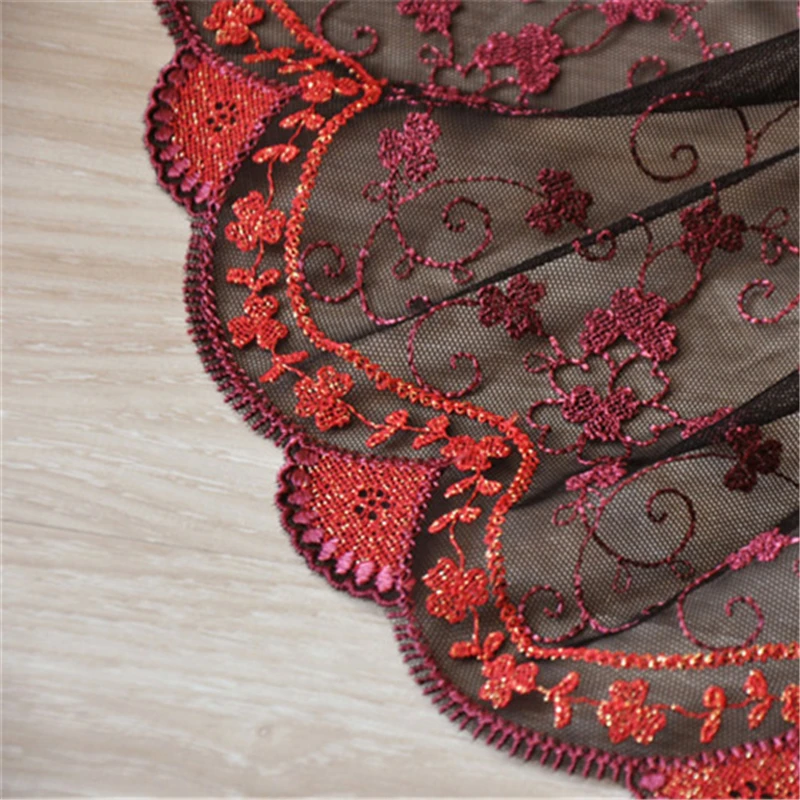 2018 Недавно прибыл Винтаж сетка тюль дизайнерская вышивка Вышивание ручной