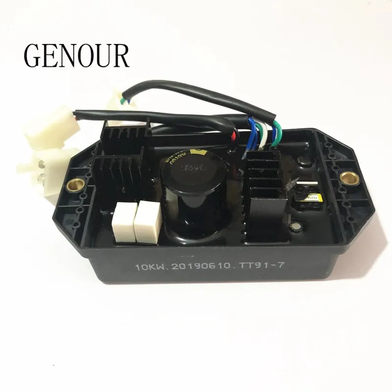 Высокое качество 10KW Лихуа AVR однофазный 8 проводов автоматический регулятор напряжения генератора AVR TT91-7 400V 470 мкФ