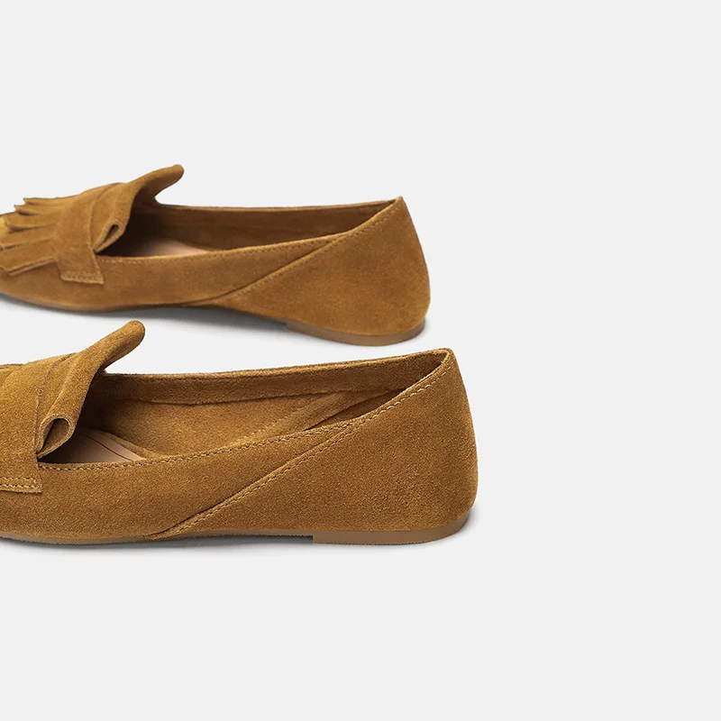 FSJ/Новая модная Желтая Мягкая Обувь с узкими лентами лоферы повседневная