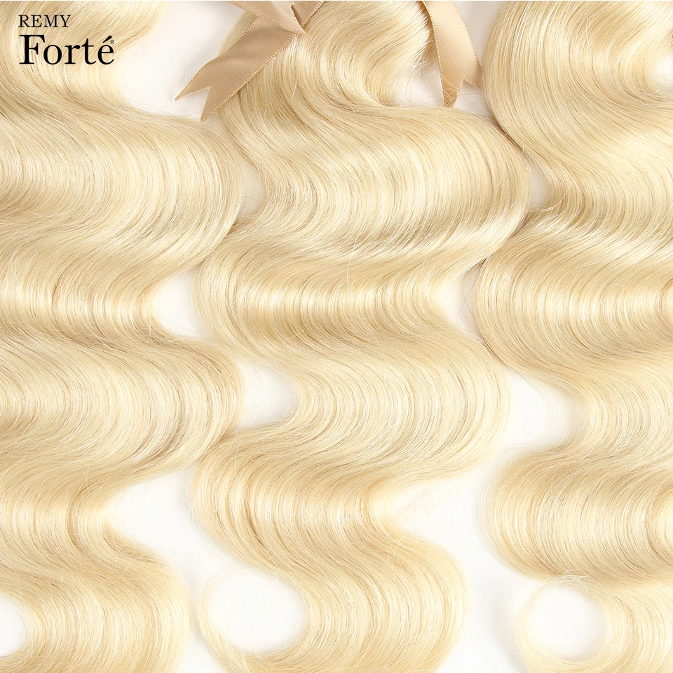 Волнистые волосы Remy forte 26 дюймов волнистые для наращивания 613 блонд|Пряди