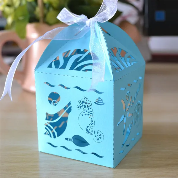 Лазерная резка для свадебных сувениров/коробка конфет с свободными лентами