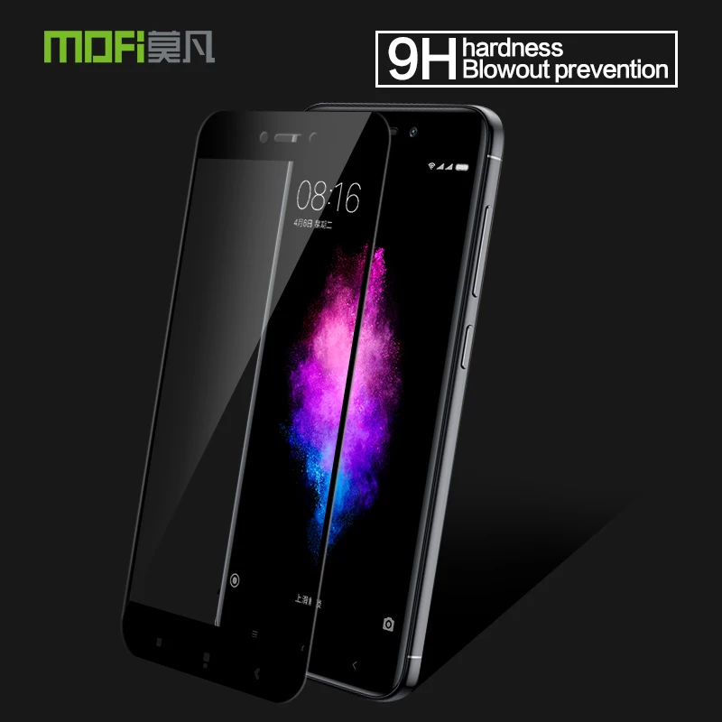 MOFI для Xiaomi Redmi 4X закаленное стекло Pro защита экрана полное покрытие защитная