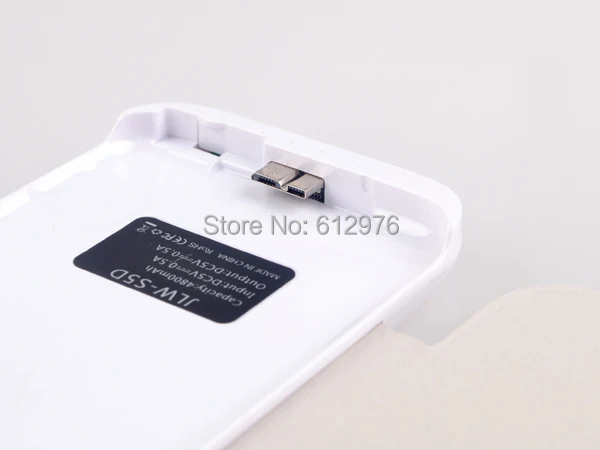 4800 мАч с Верхней Крышкой Внешнего Резервного Питания Чехол Для Samsung Galaxy SV S5 i9600