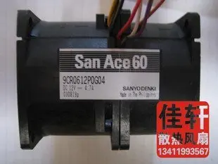 Охлаждающий вентилятор для автомобиля Sanyo 6 см/6076 9CR0612POG04 с гарантией качества |