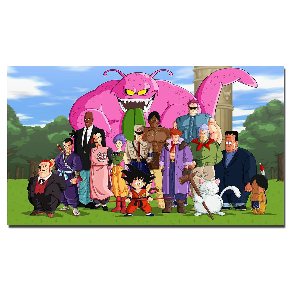 Драконий жемчуг Z постер холст ткань печать настенные художественные фотографии