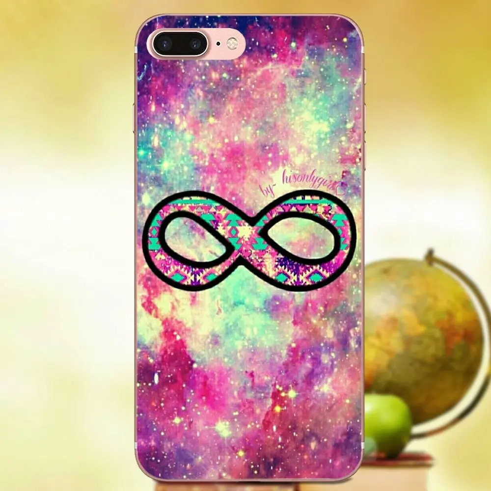 Мягкий чехол с принтом Infinity Logo Love для Sony Xperia Z Z1 Z2 Z3 Z4 Z5 compact Mini M2 M4 M5 T3 E3 E5 XA XA1 XZ Premium |