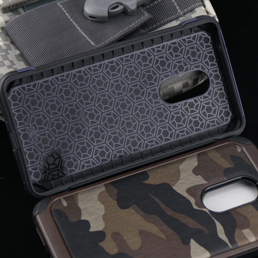 Shockproof Anti-knock Army Camouflage Cases For xiaomi redmi NOTE 3 4 Case PC Soft TPU Protective Cover Xiaomi MI5 MI6 |