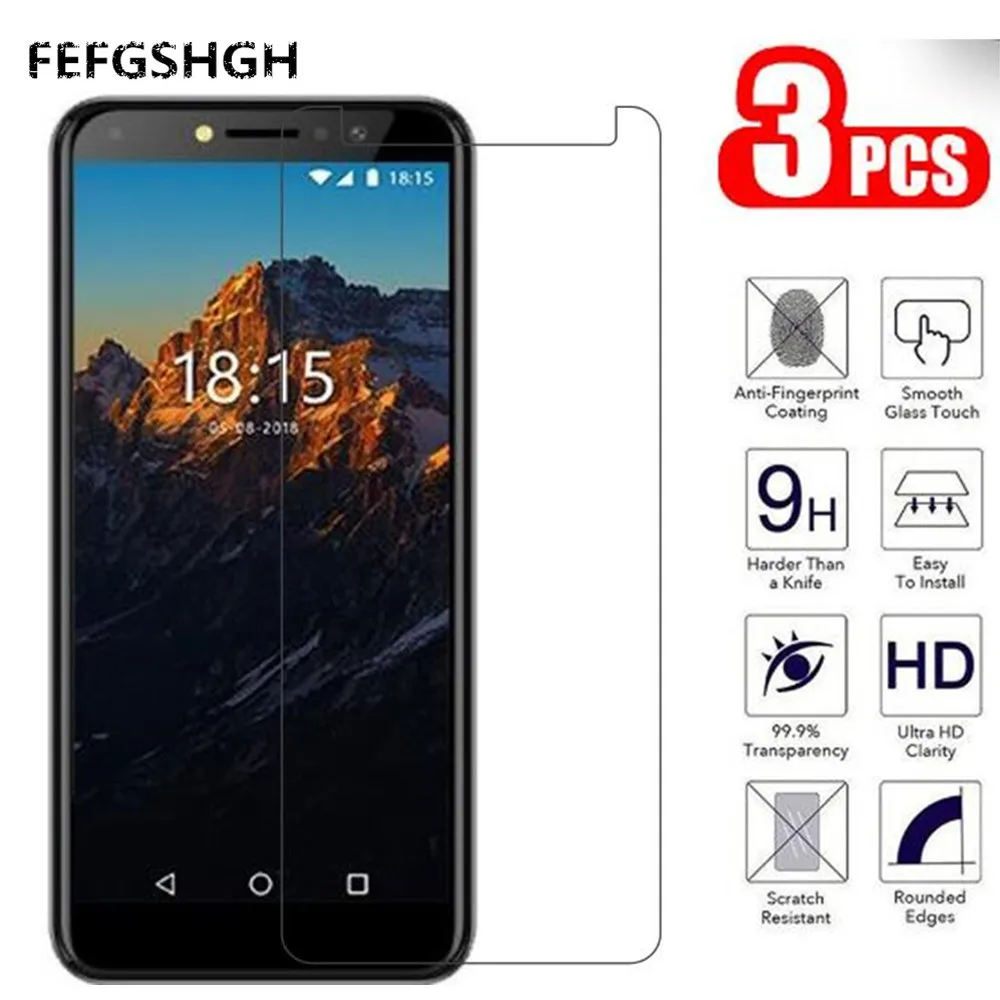 2.5D 9H Tempered Glass For BQ BQ-5519L Fast Plus Screen Protector On The Protective Film | Мобильные телефоны и