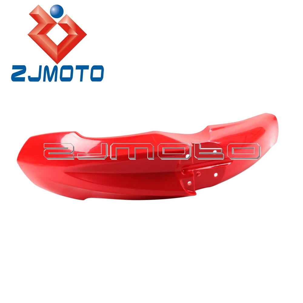 Передний брызговик красного и белого цвета для мотокросса Honda CRF250R CRF450R 2009-2013 Enduro