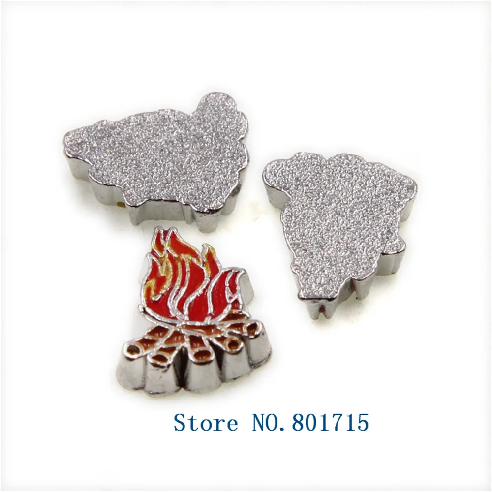 10 шт факел плавающий медальон шармы на память для плавающего живого медальона