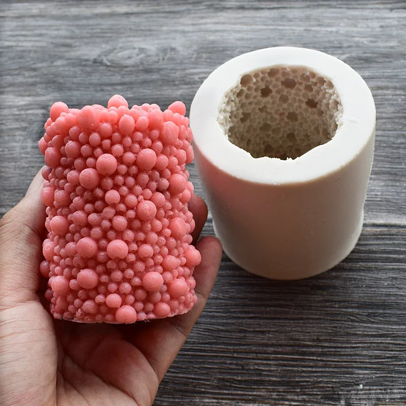 

B Bubble Column Soap Mold Craft Art Silicone Soap mold Craft Molds DIY Handmade Candle molds SQ17152