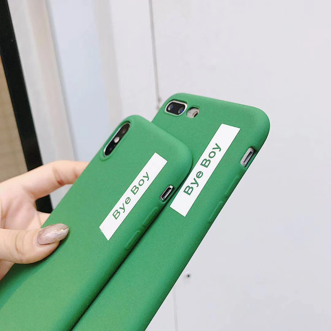 Matte Words TPU Phone Cases for iphone X SE 5 5S 6S 6 7 8 Plus Cover Silicone Fundas Huawei P20 Lite Mate 10 Pro Honor 9 |