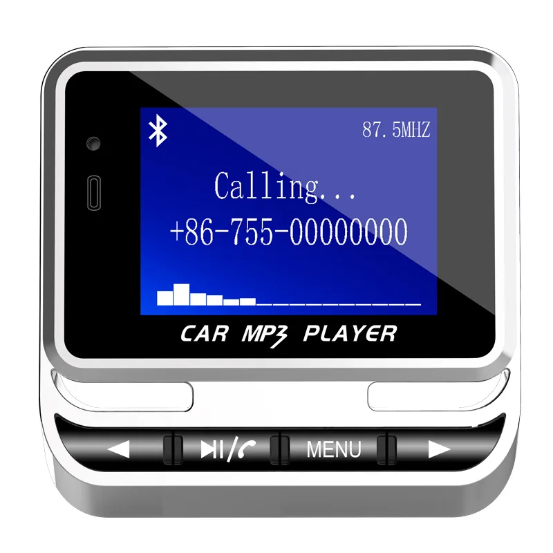 Автомобильный MP3-плеер BGreen FM-радио Bluetooth со светодиодный ным экраном с