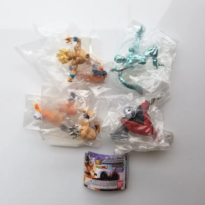 "Dragon Ball SUPER" BANDAI Battle VS игрушка гачапон фигурка часть 6-полный набор 4 шт Сон Гоку(ультра инстинкт) Jiren Coolar