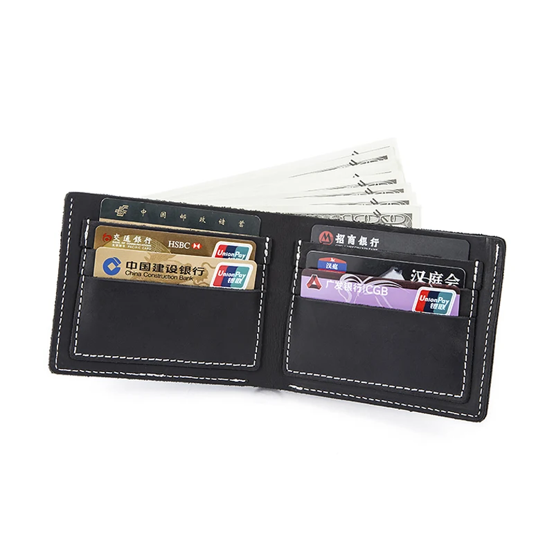 WESTAL Бешеный Конь Кожа Кошелек Мужской Натуральная кожа Бумажник Кошелёк