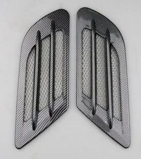 DZ-12 углеродное волокно автомобильный воздушный Впускной вентиляционный капюшон