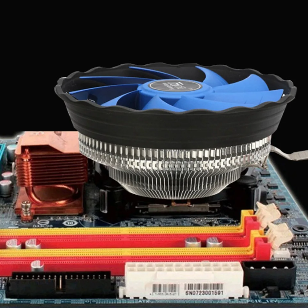 Кулер для процессора Intel 775/1155 AMD 754/AM2 12 см алюминиевый|Кулеры и системы охлаждения