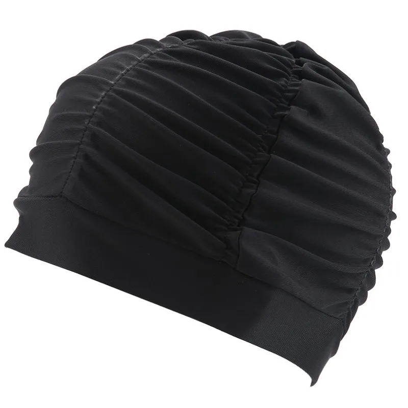 

Pool Swimming Caps For Ladies Long Hair Colorful Floral Printed Swimwear Comfort Elastic Bathing Hat Ear Protection Natacion Cap