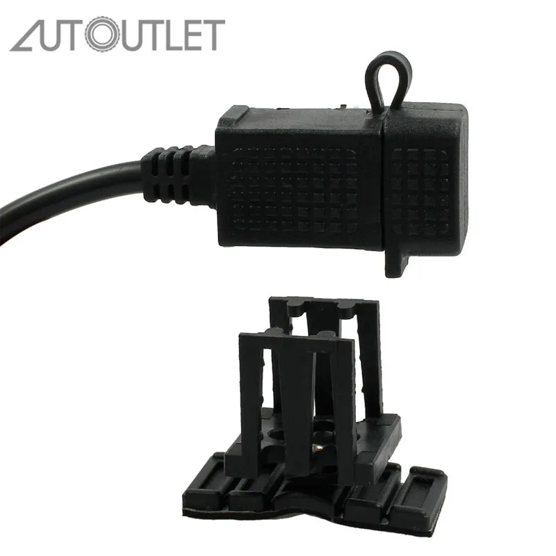 Водонепроницаемый переключатель AUTOUTLET с USB 2 1 А 12/24 в порт питания для мотоцикла