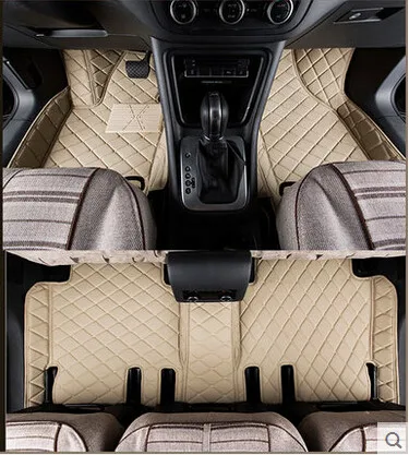 Высоко Качественные маты! Специальные автомобильные коврики для Jeep Wrangler JL 4 двери- водонепроницаемые Автомобильные ковры для Wrangler