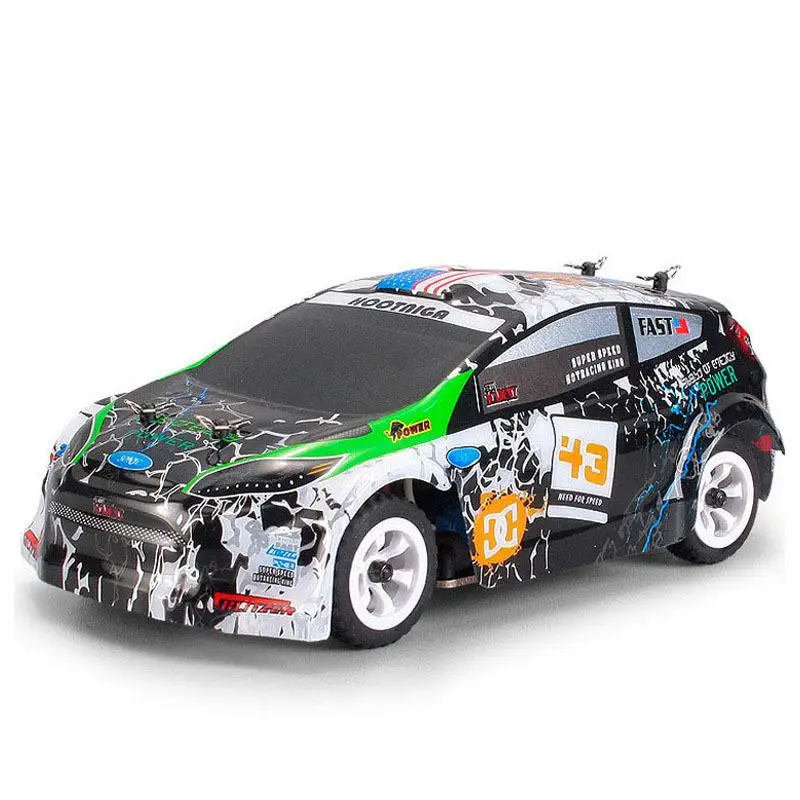 

RCtown Wltoys K989 1/28 2.4G 4WD Brushed RC Remote Control Rally Car RTR with Transmitter