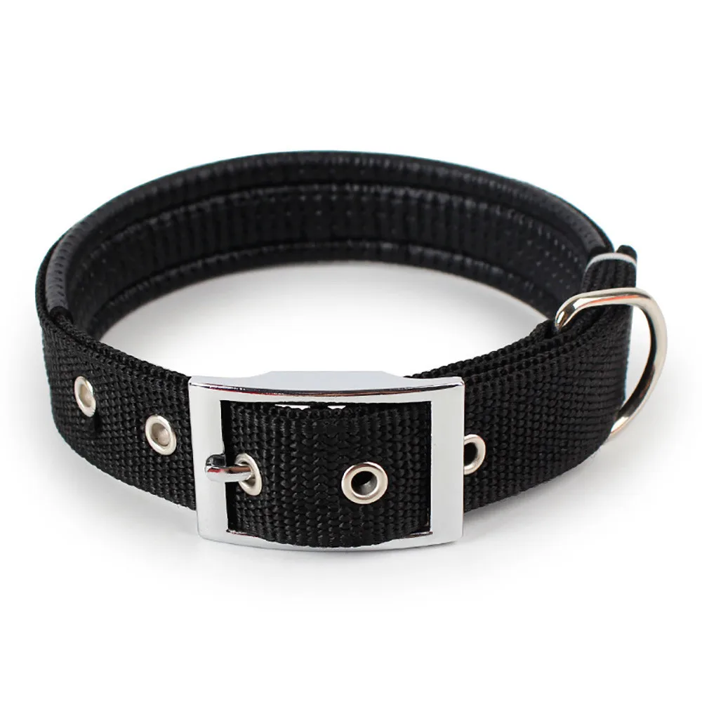 Прямая поставка ошейник для собак Регулируемый шейный ремешок больших средних и