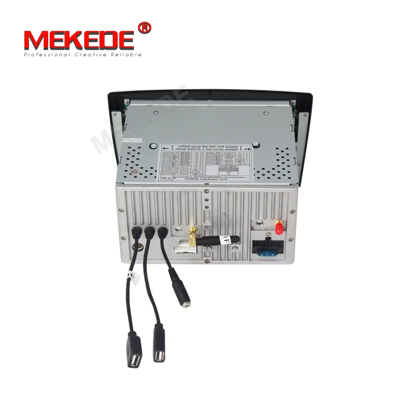 MEKEDE 2 + 32G android 9 1 радио GPS DIN в автомобиль стерео для peugeot 308 408 автомобильный dvd