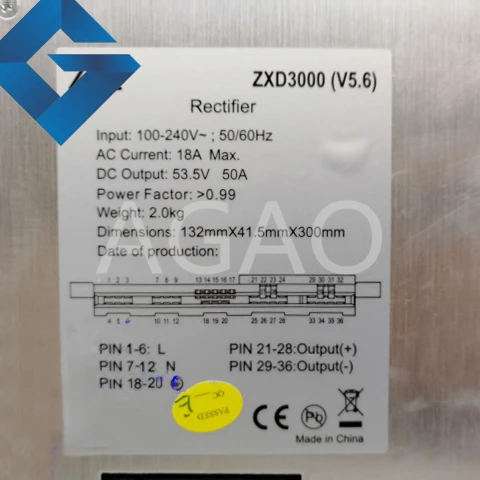 Новый и оригинальный коммуникационный модуль ZTE ZXD3000 V5.6 выпрямителя