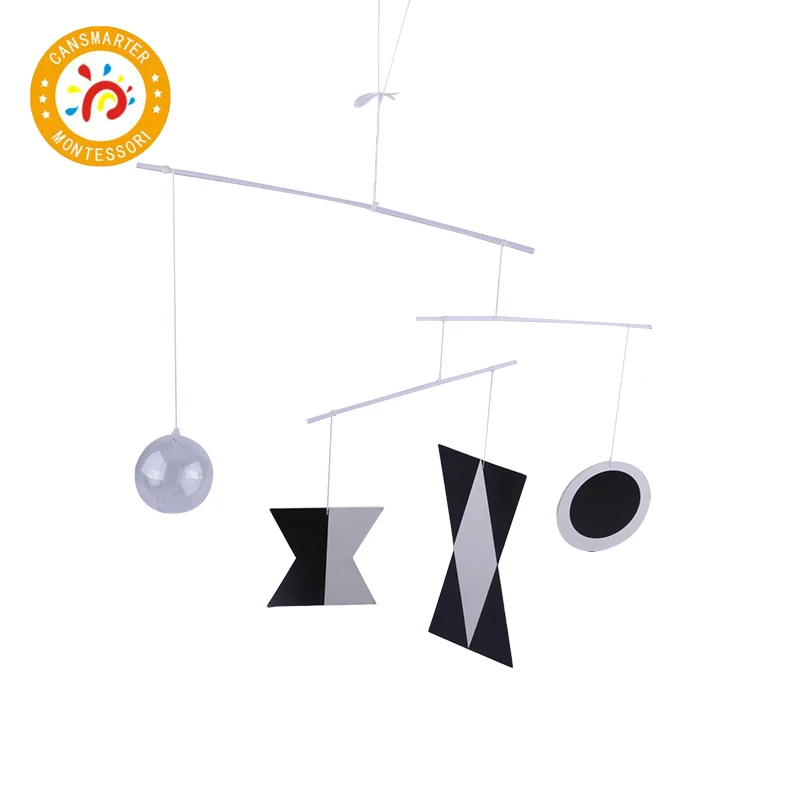 Монтессори детский Ранний Образовательный декор для кровати новый ребенок