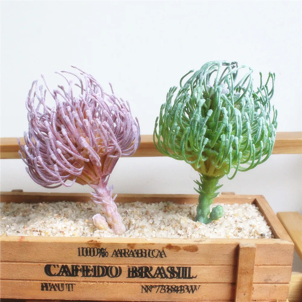 1 шт. 4 цвета искусственные влагозапасающие растения пейзаж с лотосами