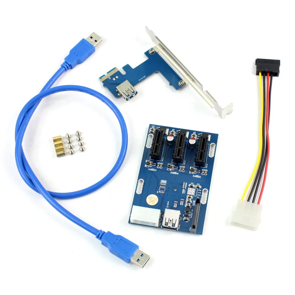 PCIe 1 3 pci express 1x Слоты Райзер карты mini ITX внешний e адаптер pcie и подключает факторов