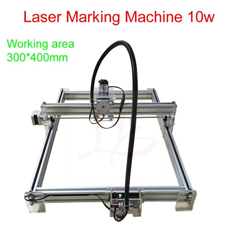 10 Вт cnc лазерная печатная машина 300*400 мм маркировочная бесплатно налог на RU|Фрезы