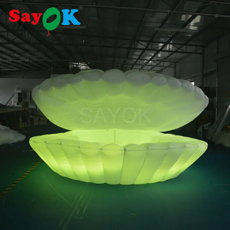 Надувная сценическая оболочка диаметром 2 м со сменными светодиодными цветами