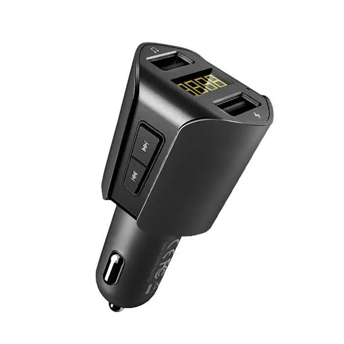 Автомобильный Mp3 Bluetooth музыкальный плеер громкой связи FM 10 передатчик MP3/WMA все