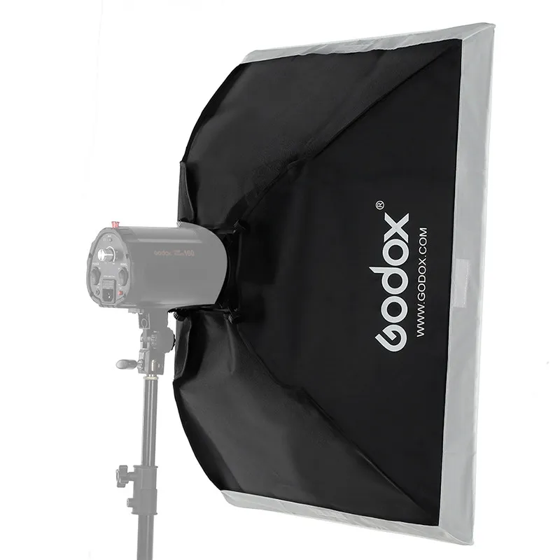 Godox 60*60cm / 23.6" x Portable Square Studio Strobe Softbox Diffuser MS60*60 with Universal Mount for Flash | Электроника