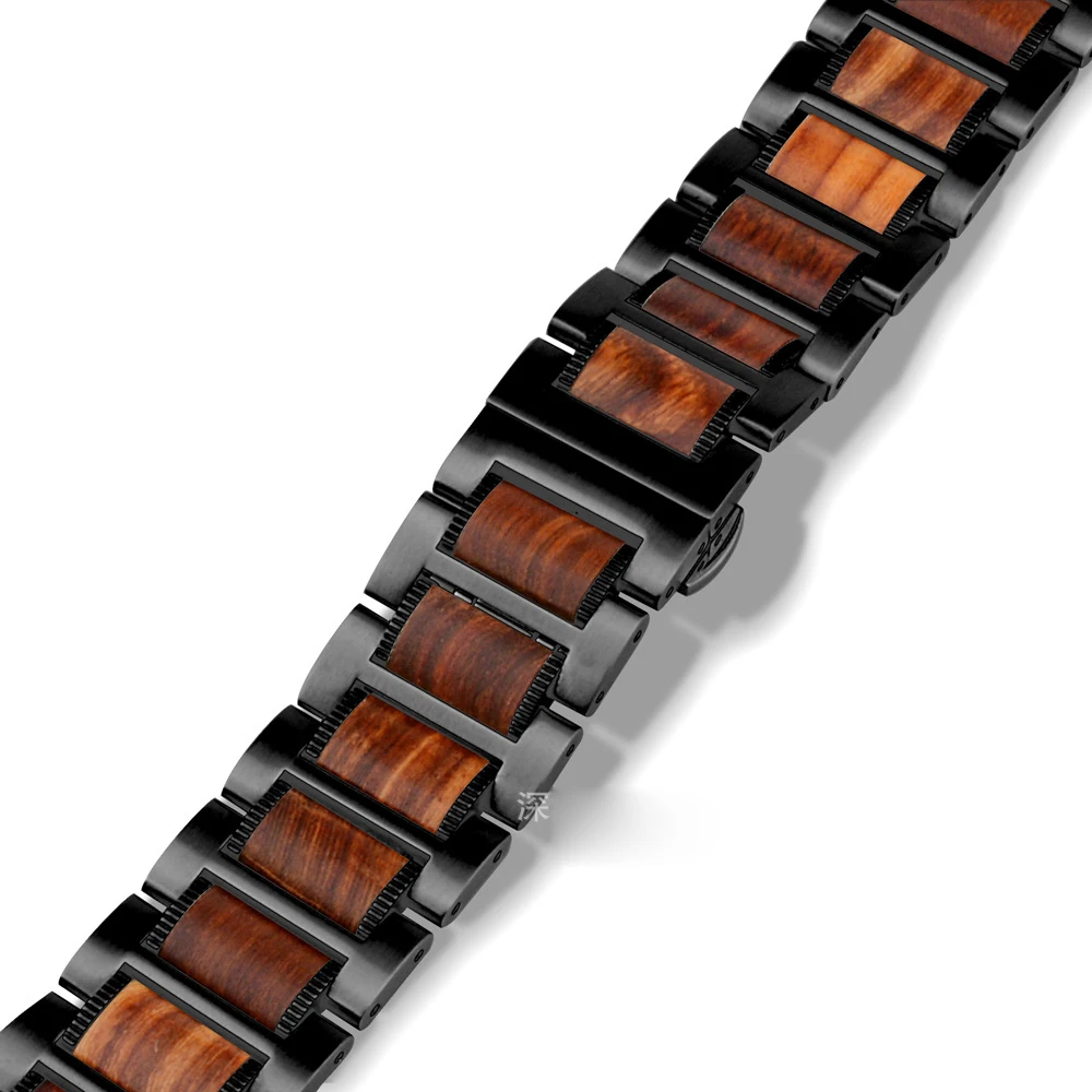 Для наручных часов Apple watch версии качество древесины бабочка туфли с ремешком и